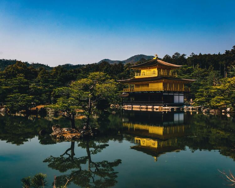 Templos y neones en Tokio, Japón